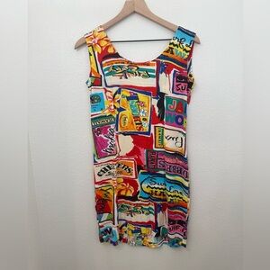 Vintage 90s Jams World Mini Dress Retro